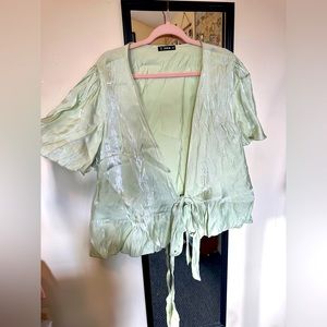 Shein Wrap Blouse, 1XL